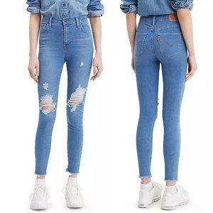 LEVIS 720 High Rise Super Skinny Denim Jeans